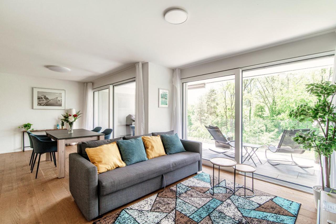 Linda Terrace By Quokka 360 - Modern One-Bedroom Flat With Sun Terrace Locarno Bagian luar foto