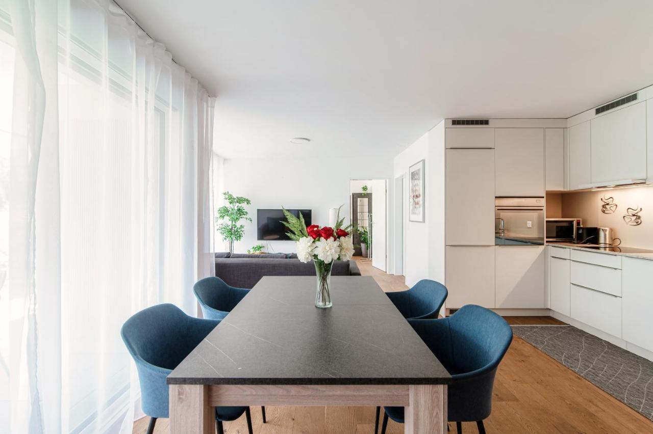 Linda Terrace By Quokka 360 - Modern One-Bedroom Flat With Sun Terrace Locarno Bagian luar foto
