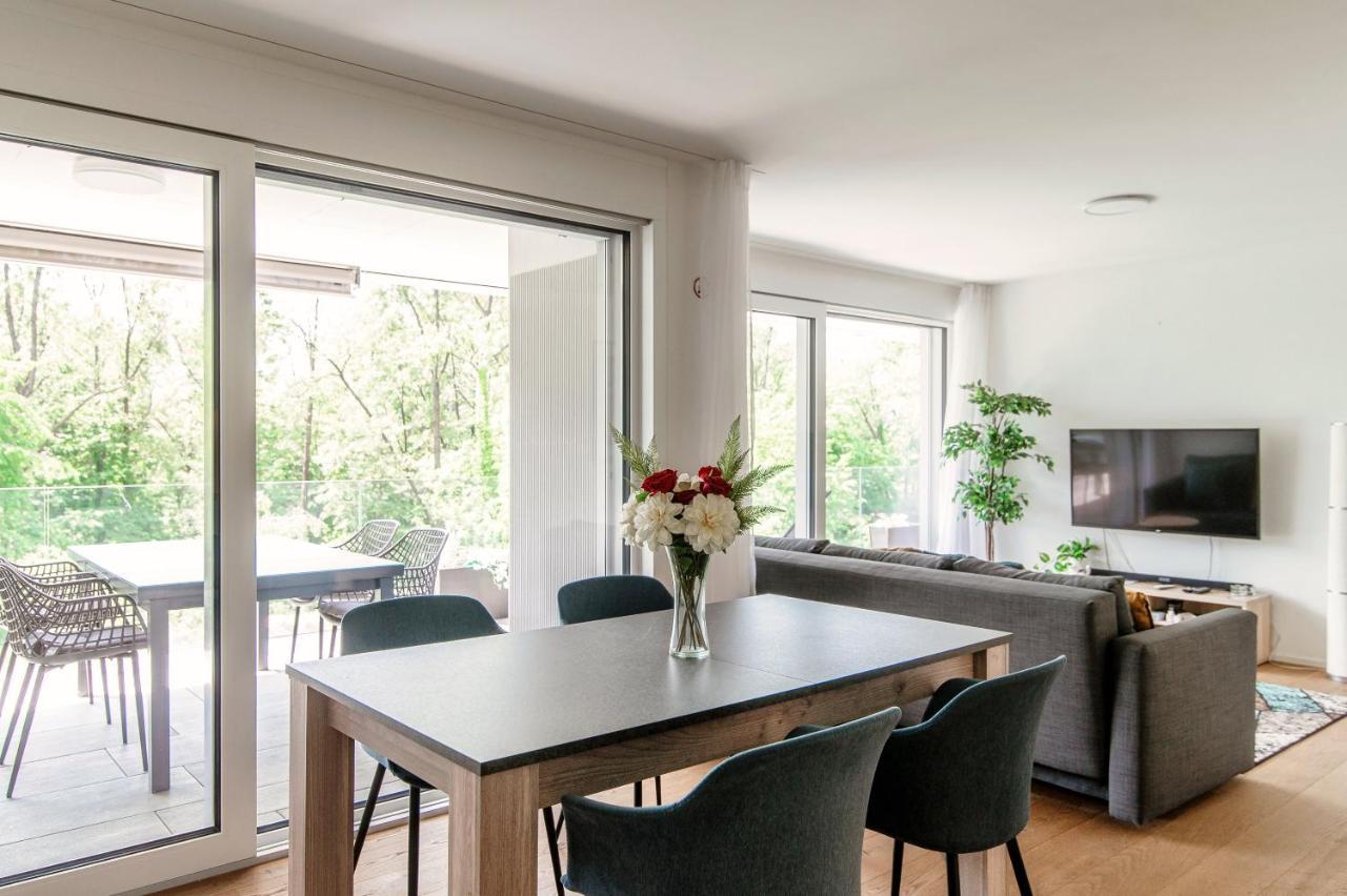 Linda Terrace By Quokka 360 - Modern One-Bedroom Flat With Sun Terrace Locarno Bagian luar foto