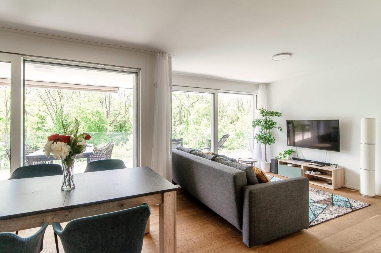 Linda Terrace By Quokka 360 - Modern One-Bedroom Flat With Sun Terrace Locarno Bagian luar foto